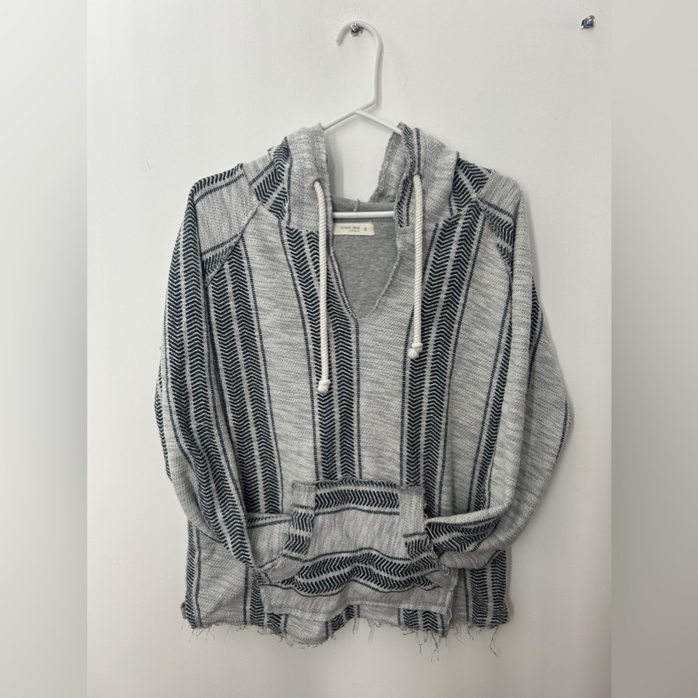 Ocean Drive boho pullover hoodie sweater